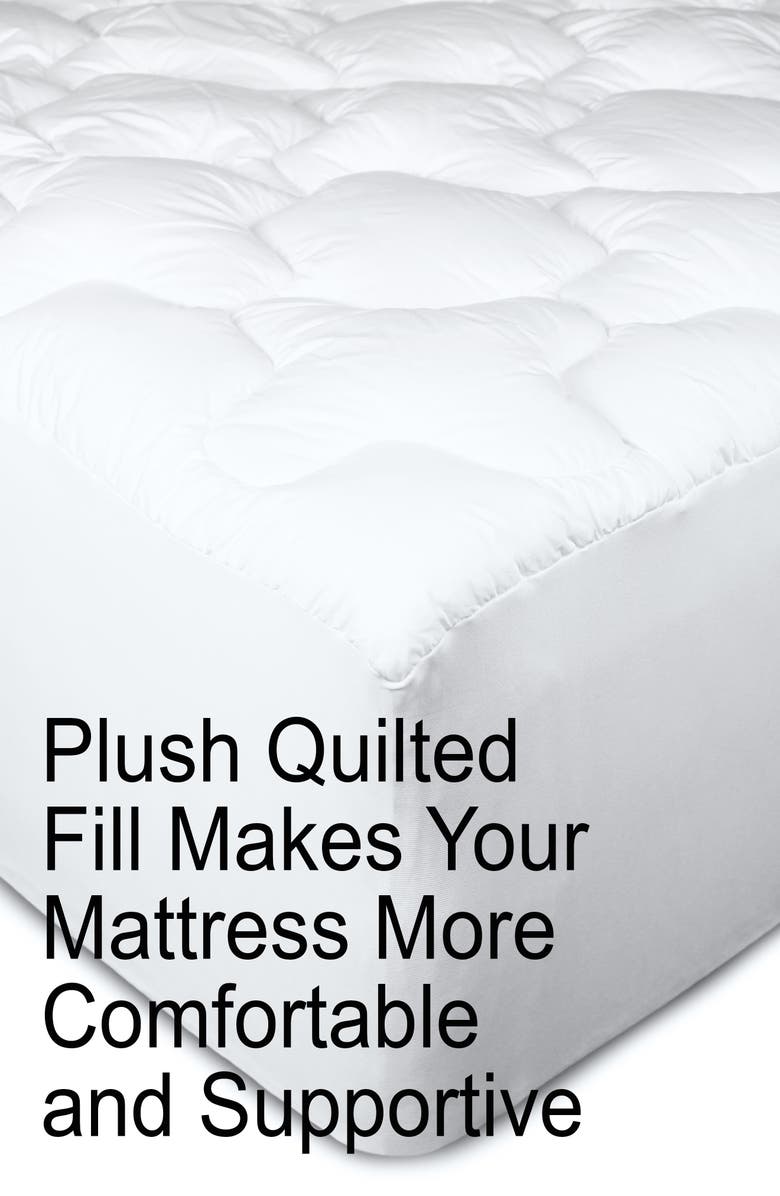 MELANGE HOME Tempsolution 300 Thread Count Mattress Pad, Alternate, color, 