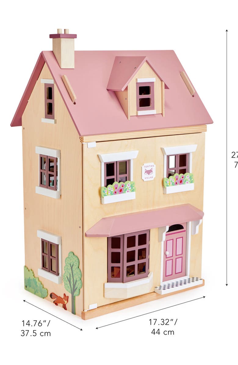 Tender Leaf Toys Foxtail Villa Dollhouse, Alternate, color, Multi