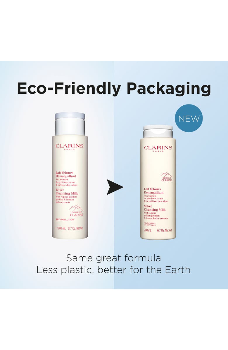 Clarins Velvet Hydrating Cleansing Milk, Alternate, color,