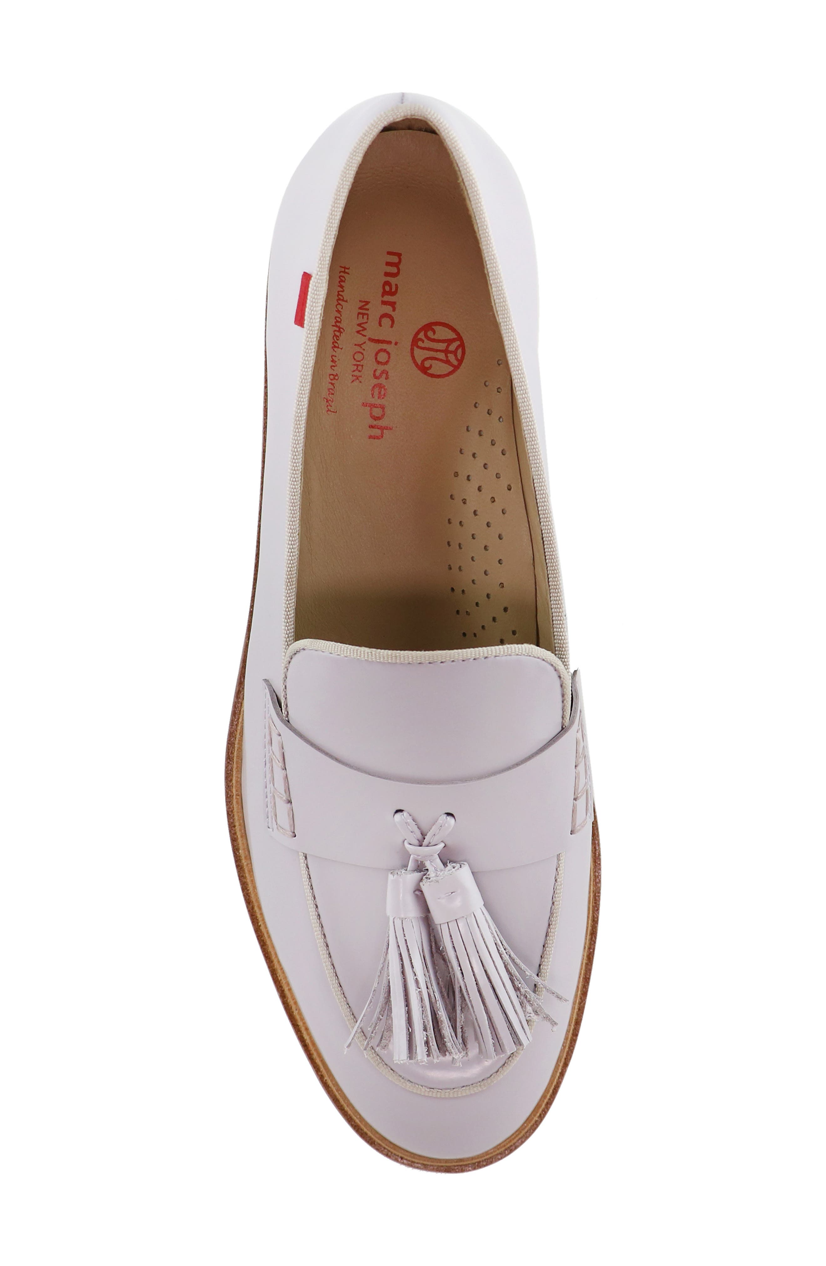 Athena Loafer, Alternate, color, LILAC BOX LEATHER