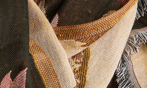 Vince Camuto Bloom Jacquard Scarf In Multi
