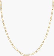 Bearfruit Jewelry 18k Gold Plated Sterling Silver Sinai Textured Chain Necklace Gift Idea