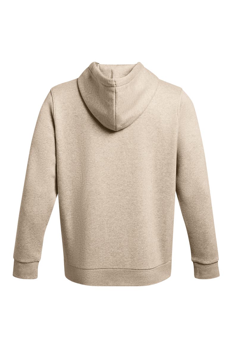 UA Icon Fleece Hoodie, Alternate, color, 203 TIMBERWOLF TAUPE