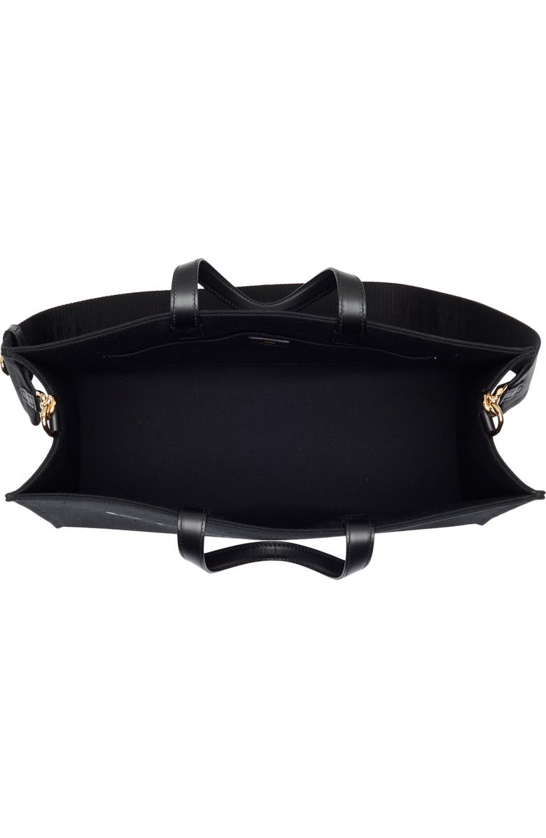 Givenchy Logo Print Medium Tote Shoulder Bag, Alternate, color, Black