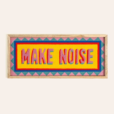 Rajpath Embroidered Decorative Wall Panel 8" Wall Decor