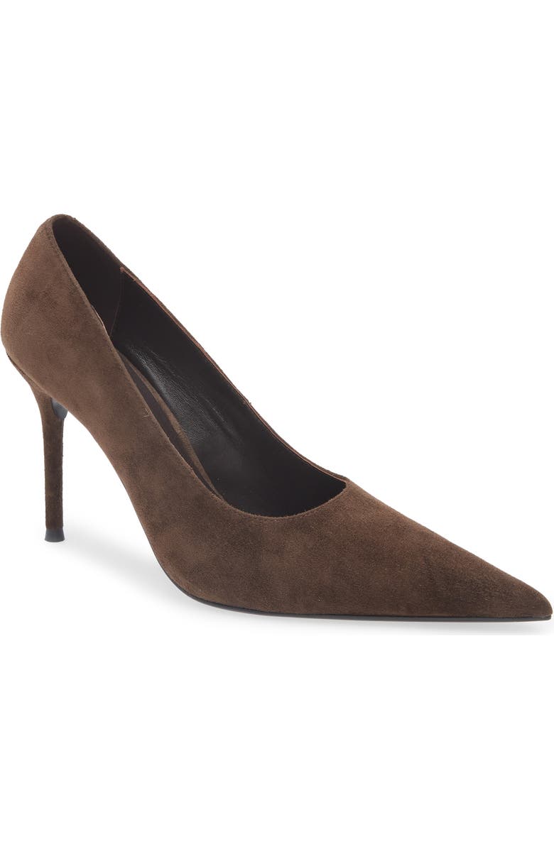 Tony Bianco Imogen Pointed Toe Pump, Main, color, Espresso Suede
