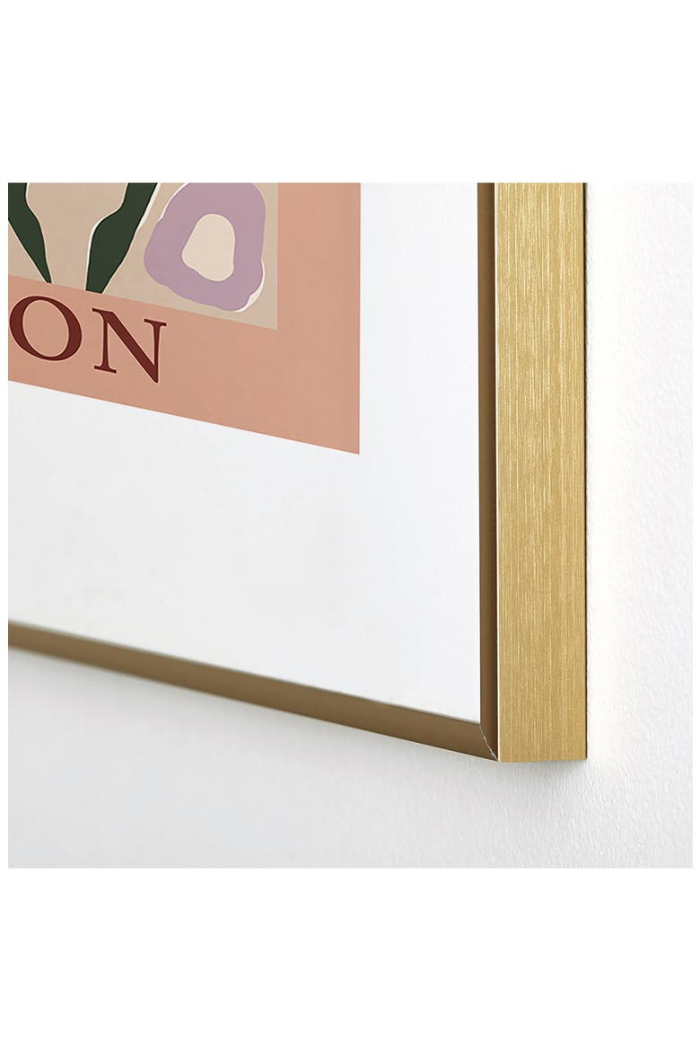 Flower Market Framed Art Print, Alternate, color, PINK