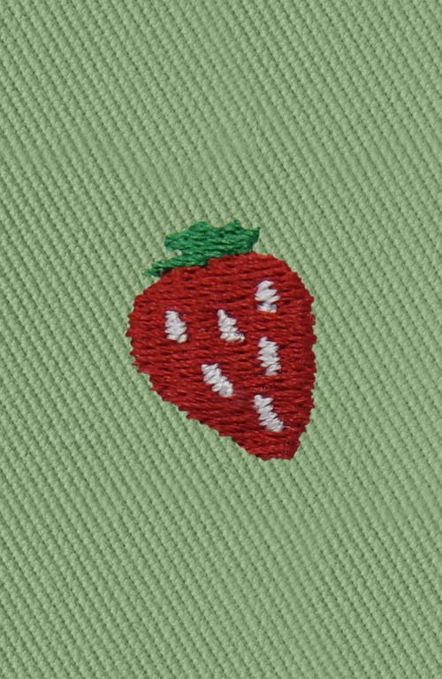 Dalix Lil Strawberry Bucket Hat In Green