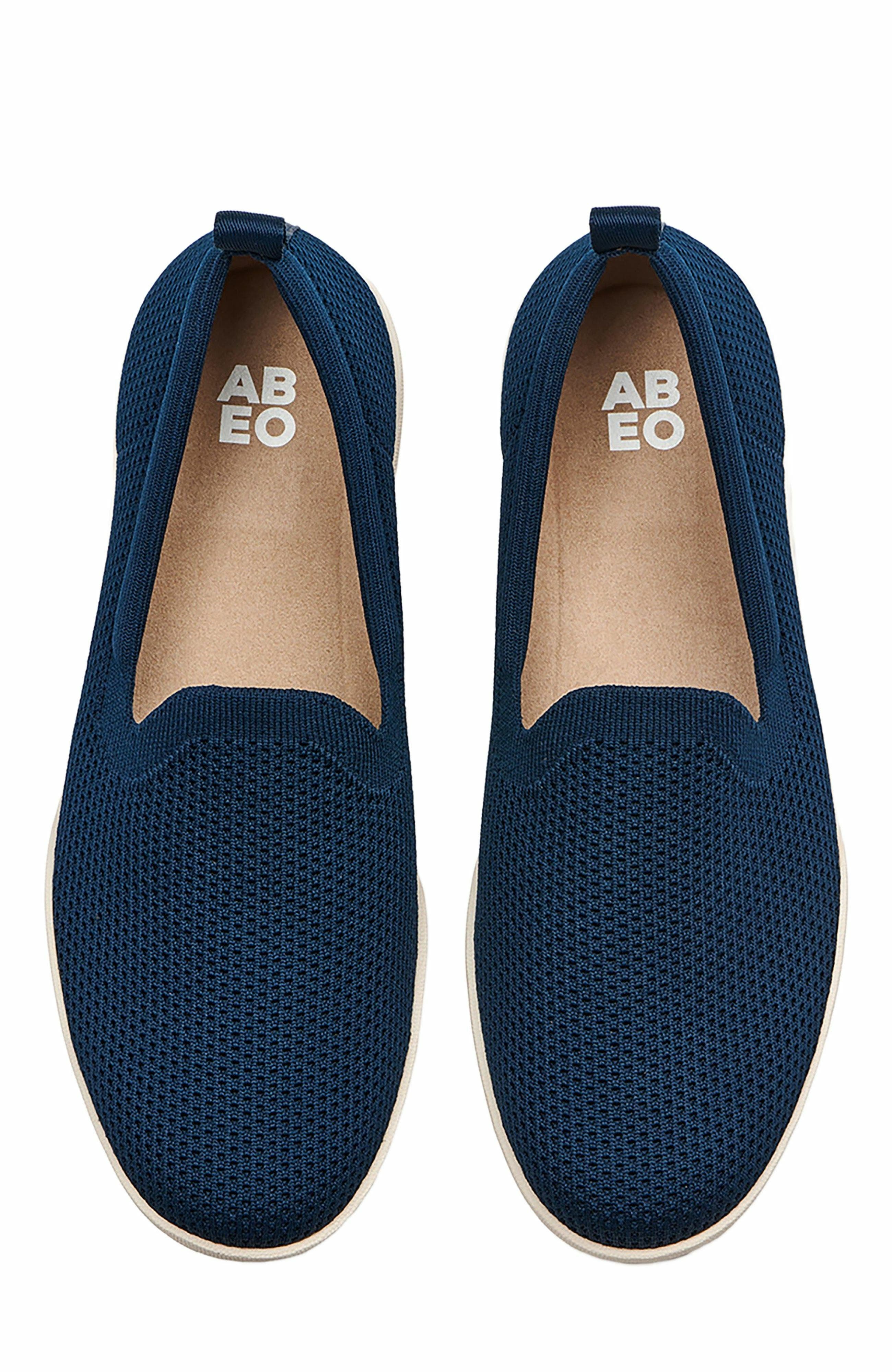 Encore Knit Slip On, Alternate, color, Blue - Regular