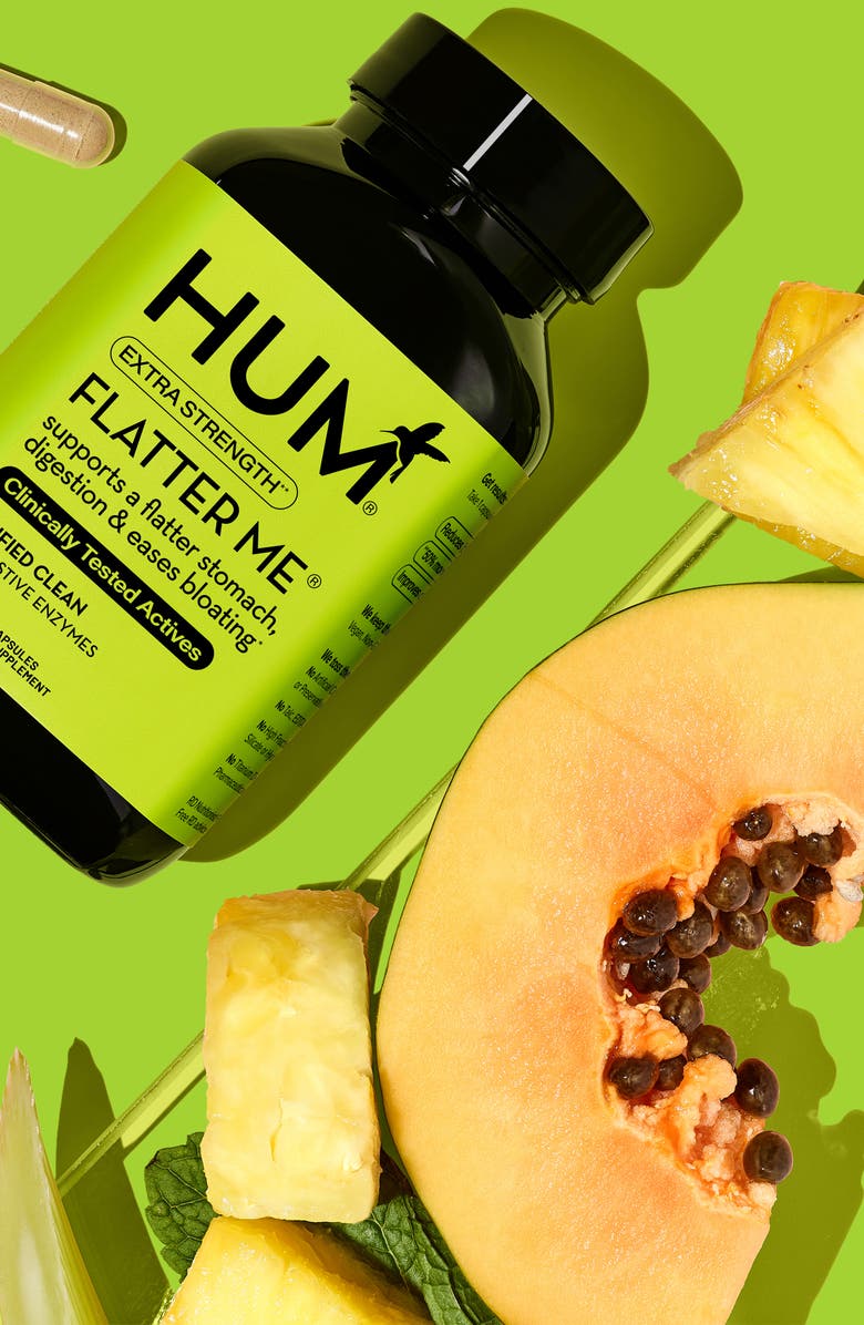 Hum Nutrition Flatter Me<sup>™</sup> Extra Strength Digestive Enzyme Supplement, Alternate, color, 