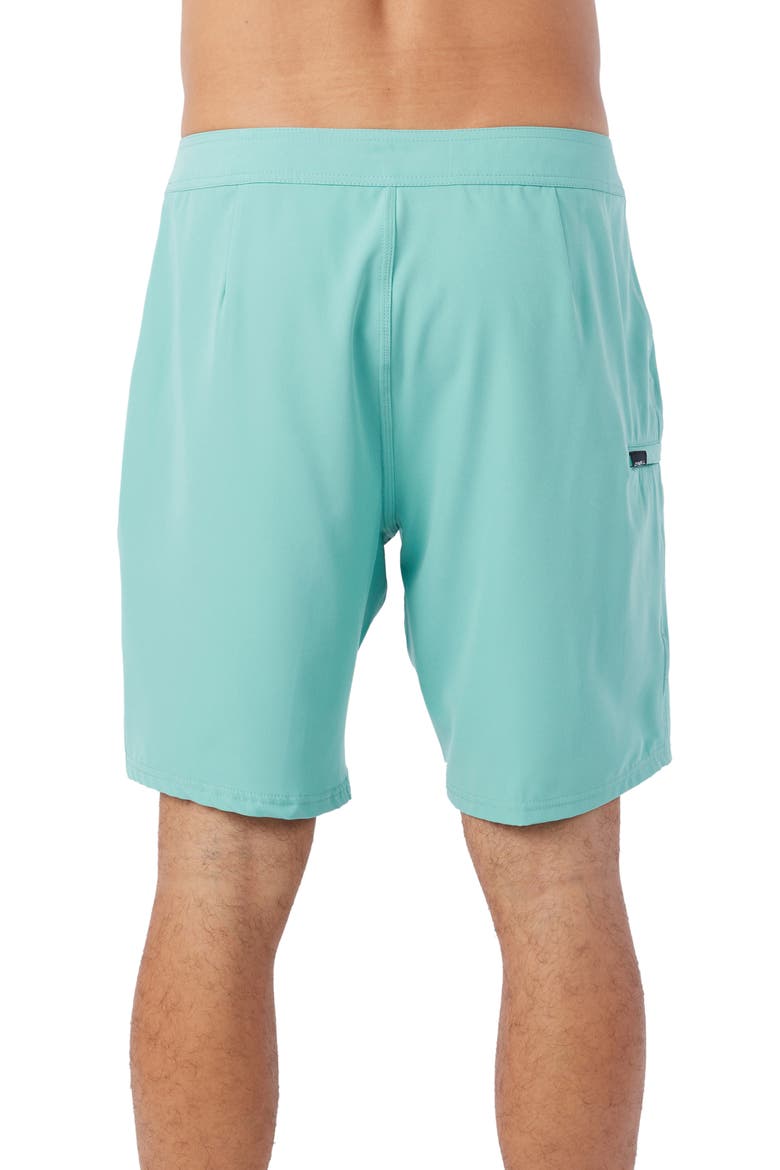 Hyperfreak Heat Solid Board Shorts, Alternate, color, AQUA WASH