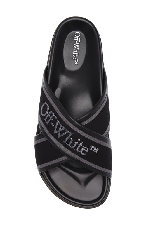 Off-white Cloud Crisscross Slide Sandal In Multi