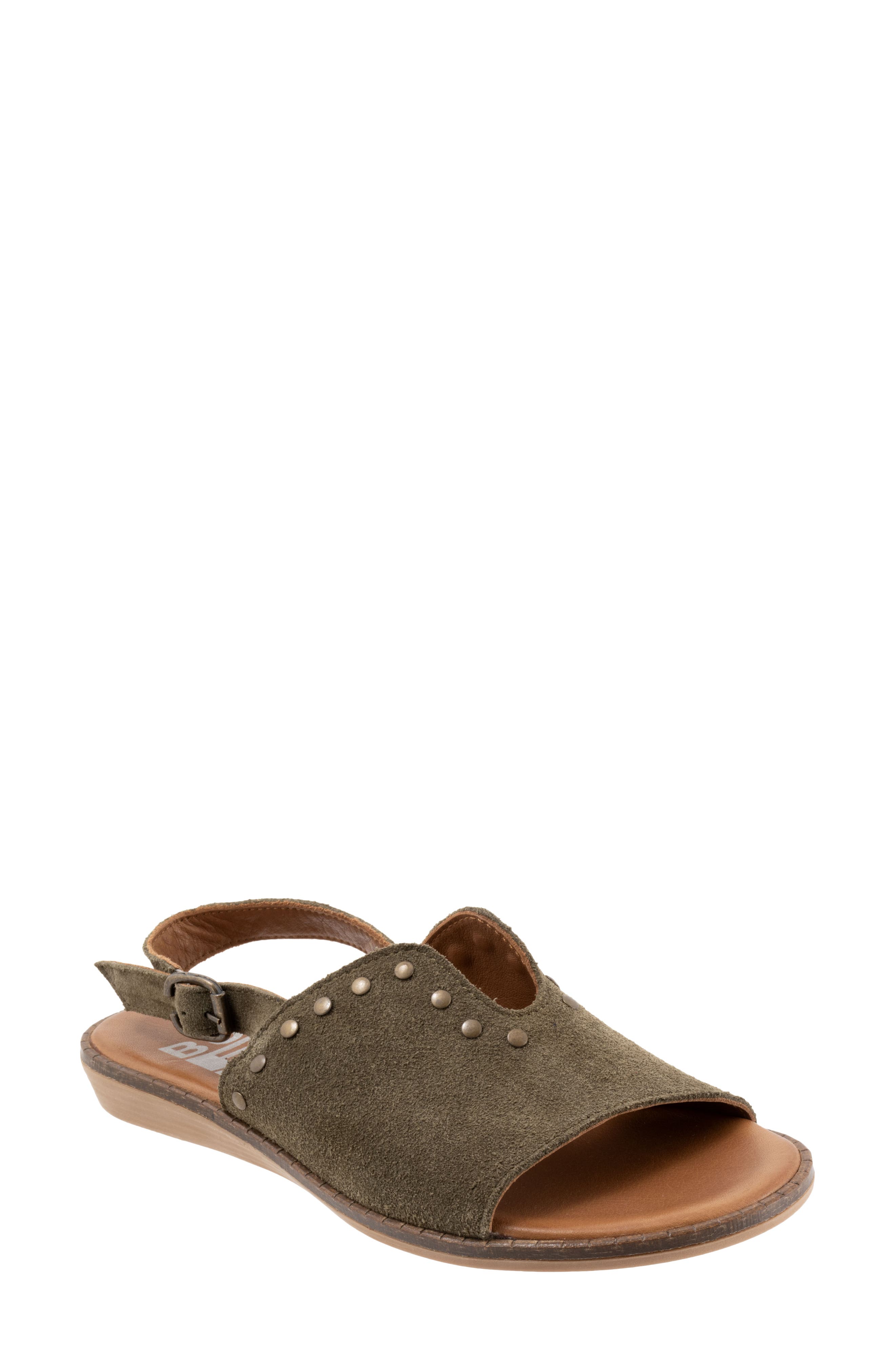 Daksha Slingback Sandal, Main, color, DARK KHAKI