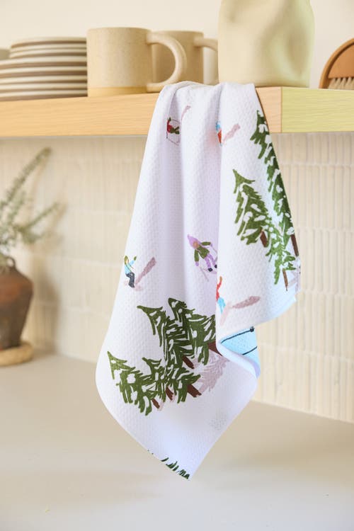 Geometry Kitchen Tea Towel Set In Multi