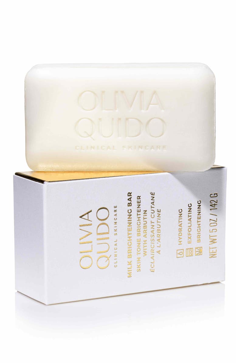 Olivia Quido Skincare Milk Brightening Bar, Alternate, color, Beige