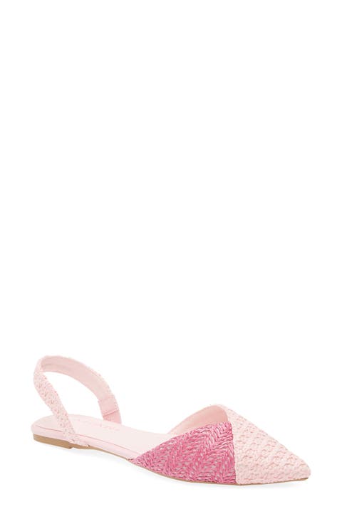 Two-Tone Slingback Flat (Women)