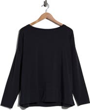 Eileen Fisher Boxy Long Sleeve Top