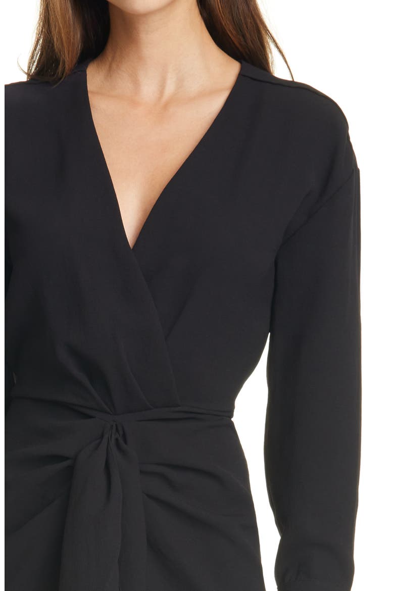 ba-sh Kiari Dress, Alternate, color, NOIR