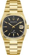BULOVA Super Seville Goldtone Bracelet Watch, 37.5mm