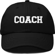 Dalix Coach Embroidered Sports Dad Cap
