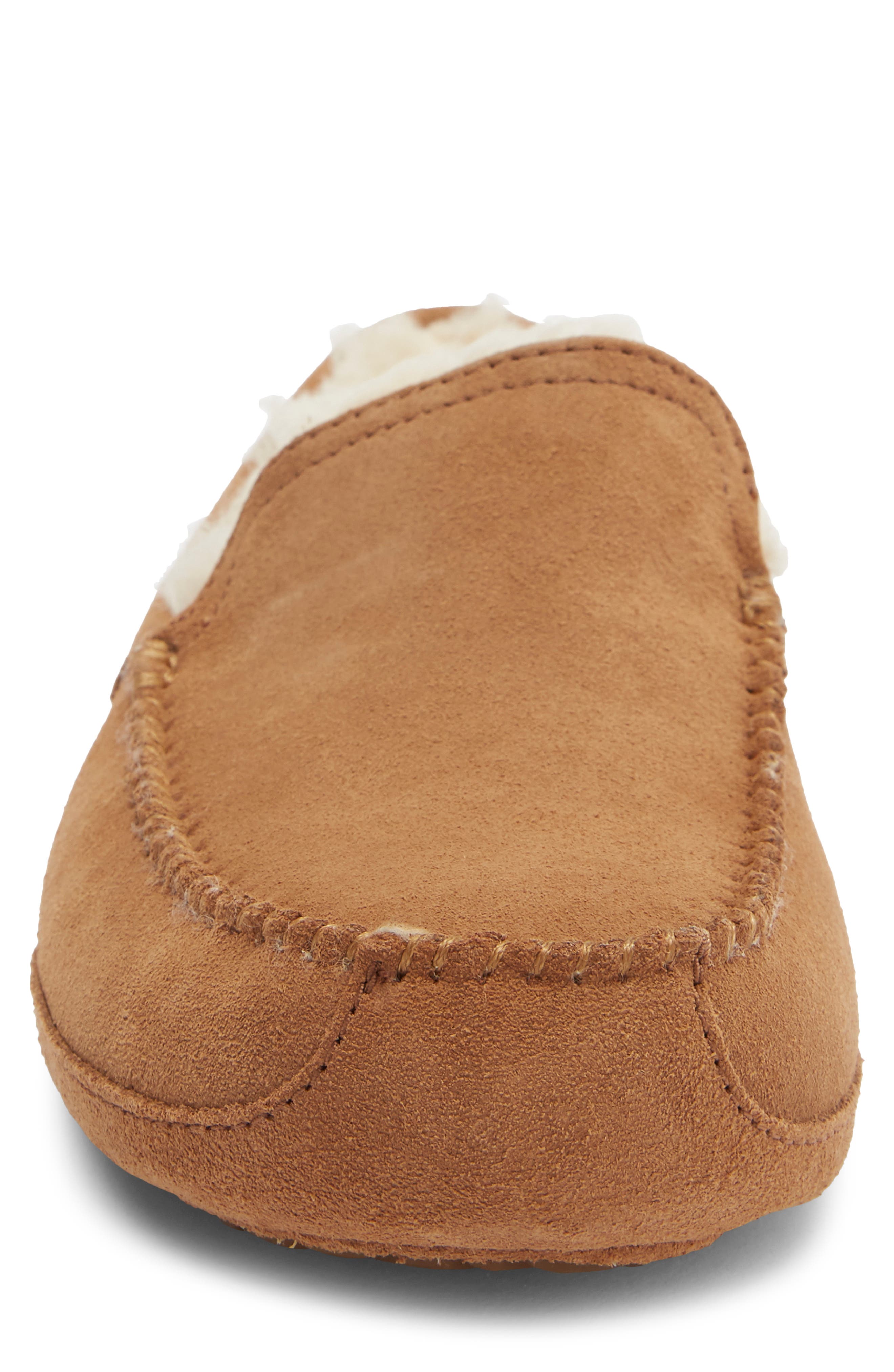 Linscot Slipper, Alternate, color, CHESTNUT