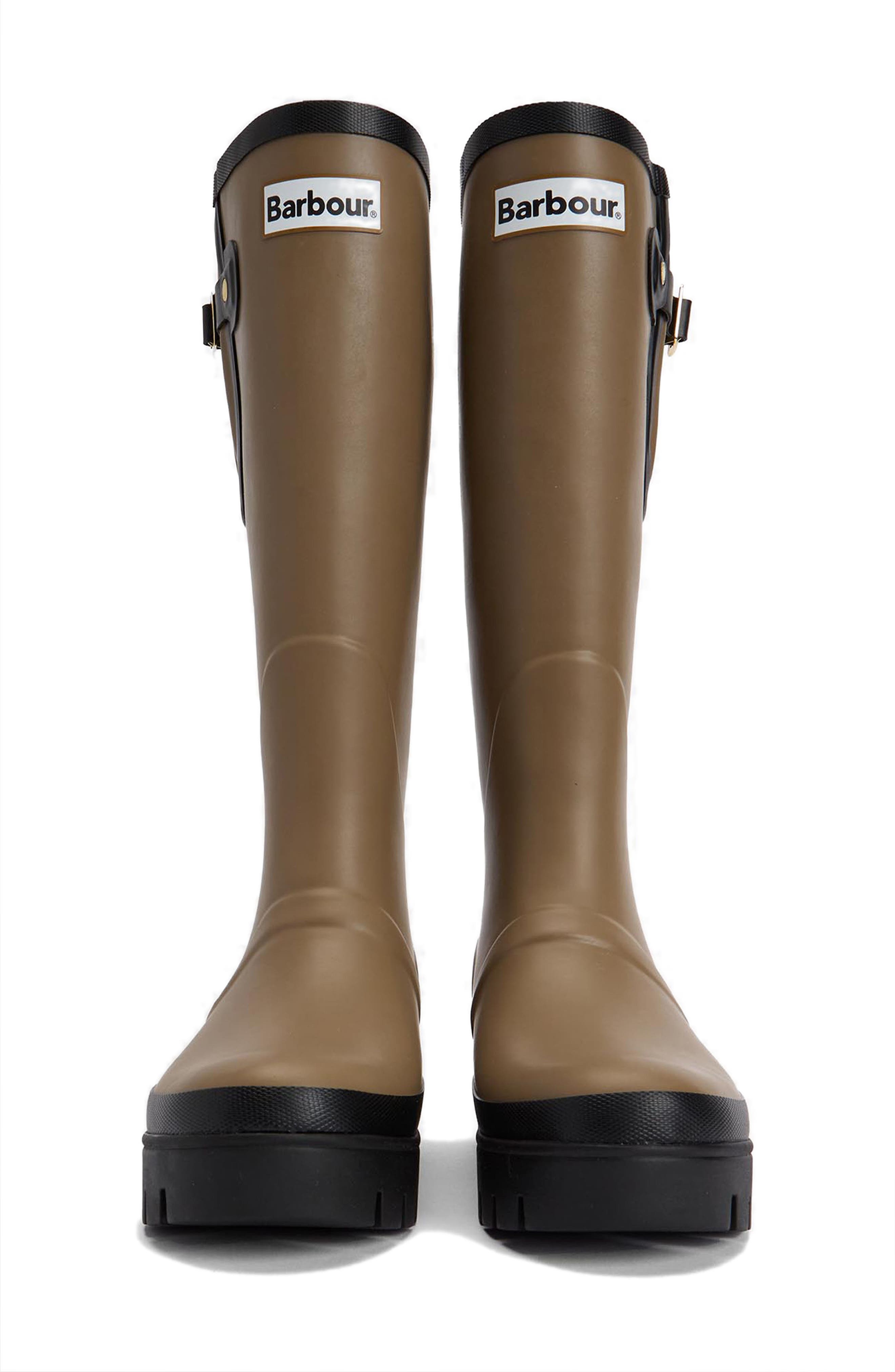 Leighton Tall Wellington Boot, Alternate, color, MILITARY BROWN/ BLACK