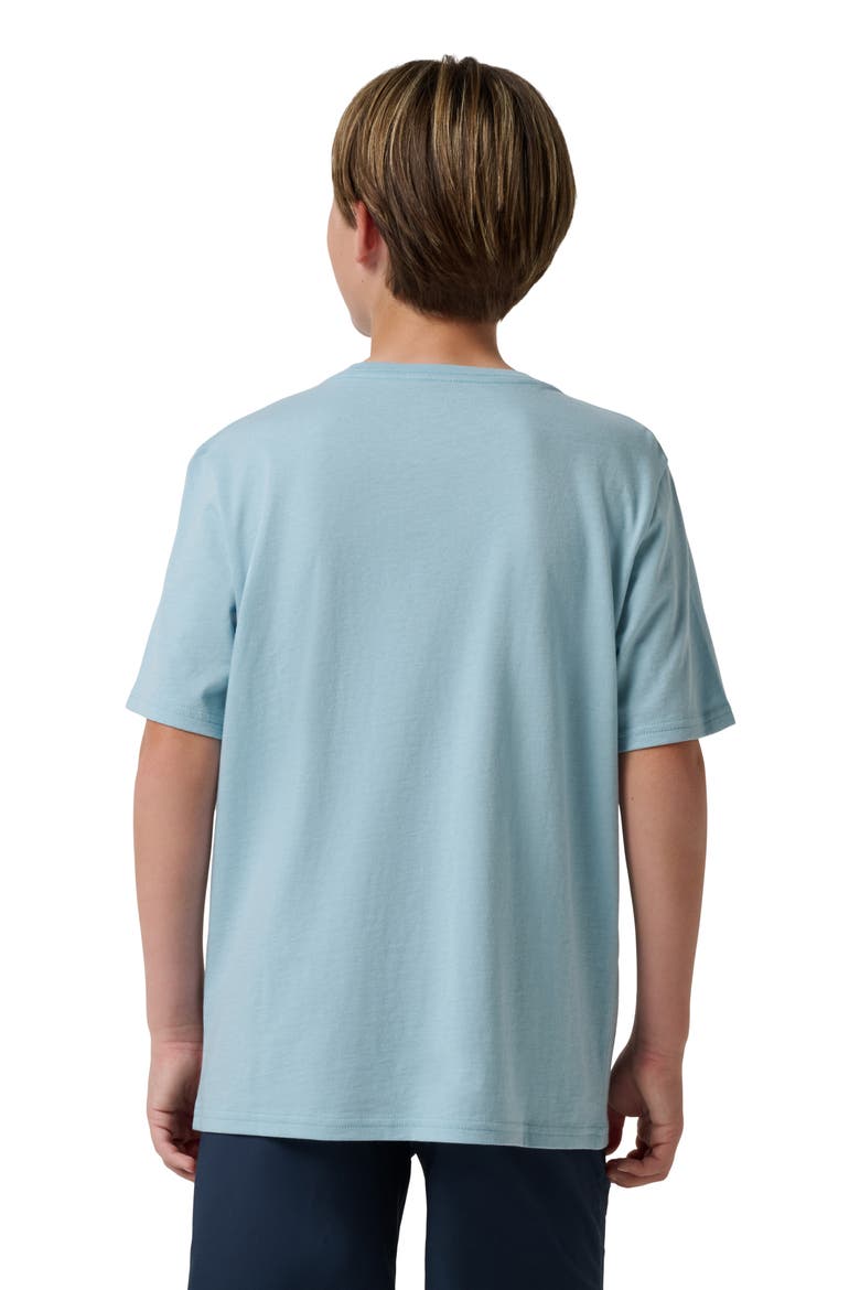 Kids' Surf City Graphic T-Shirt, Alternate, color, FORGET ME NOT