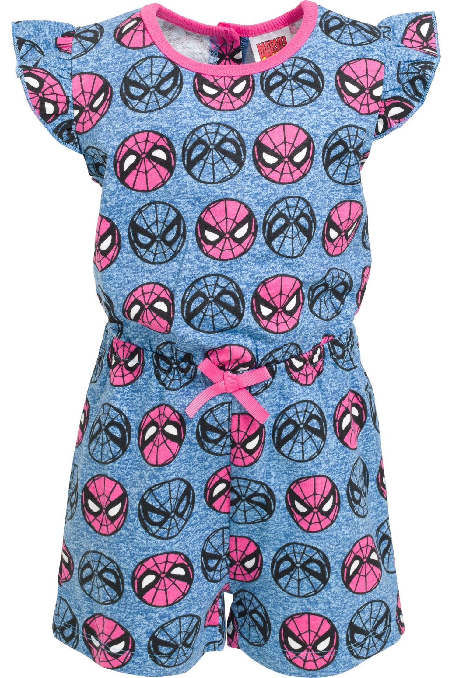 selected Spider Man Blue Pink