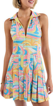 Kenny Flowers The Paradiso - Retro Pleated Tennis Dress