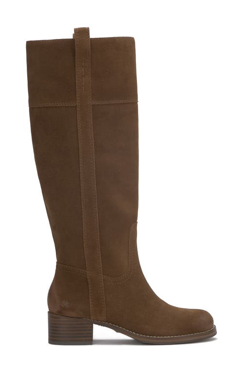 Lucky Brand Hybiscus Knee High Boot In Desert Palm Oil Suede
