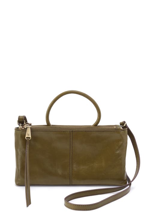 Sable Leather Crossbody Bag