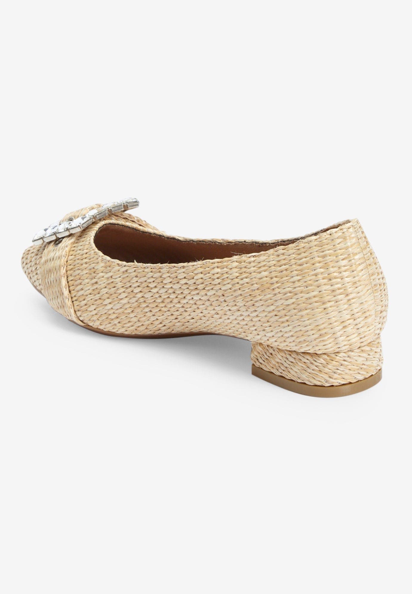 The Genessa Slip On Flat, Alternate, color, NATURAL