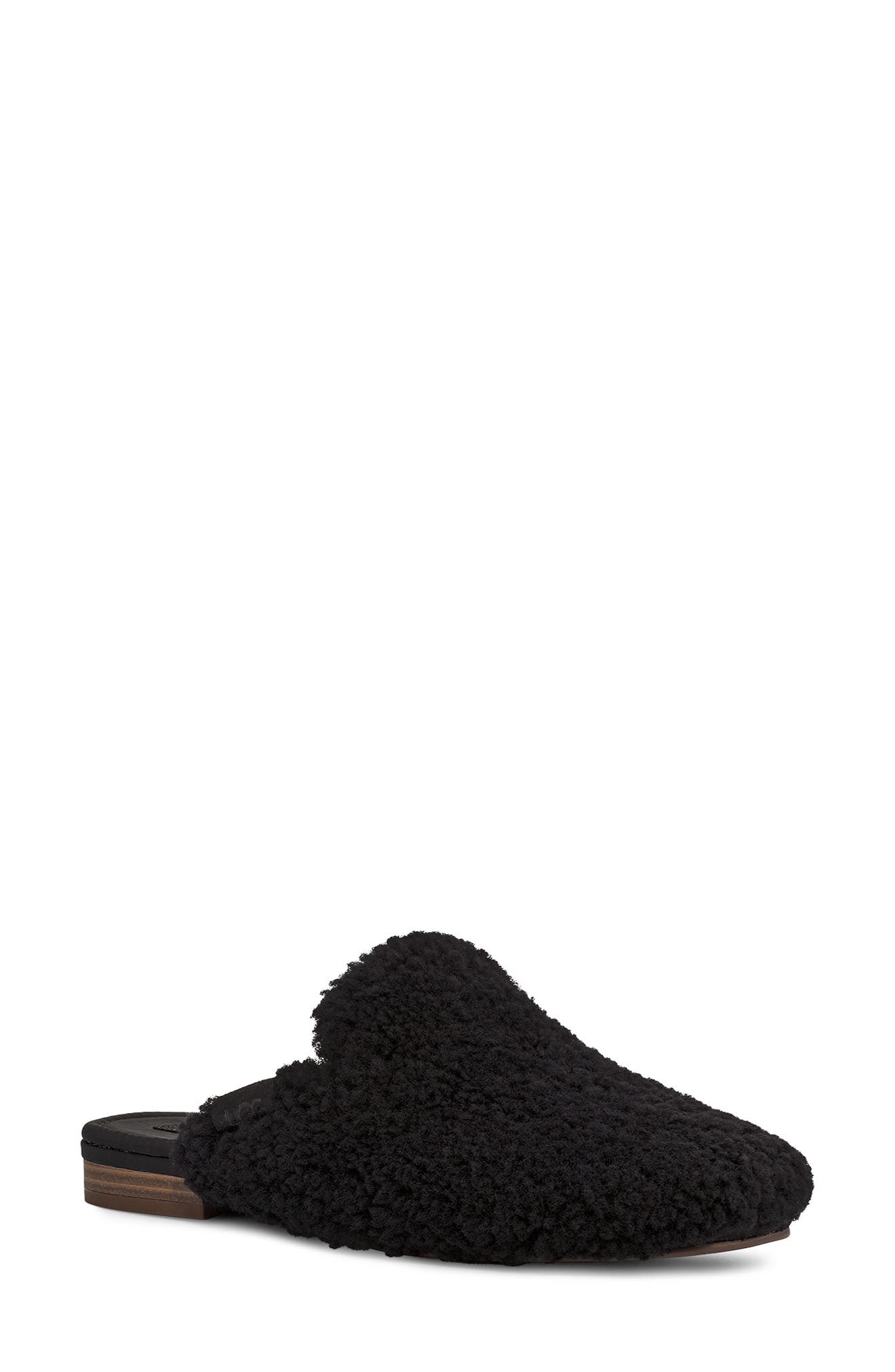 UGG<sup>®</sup> Janaya Cozy Genuine Shearling Mule, Main, color, 