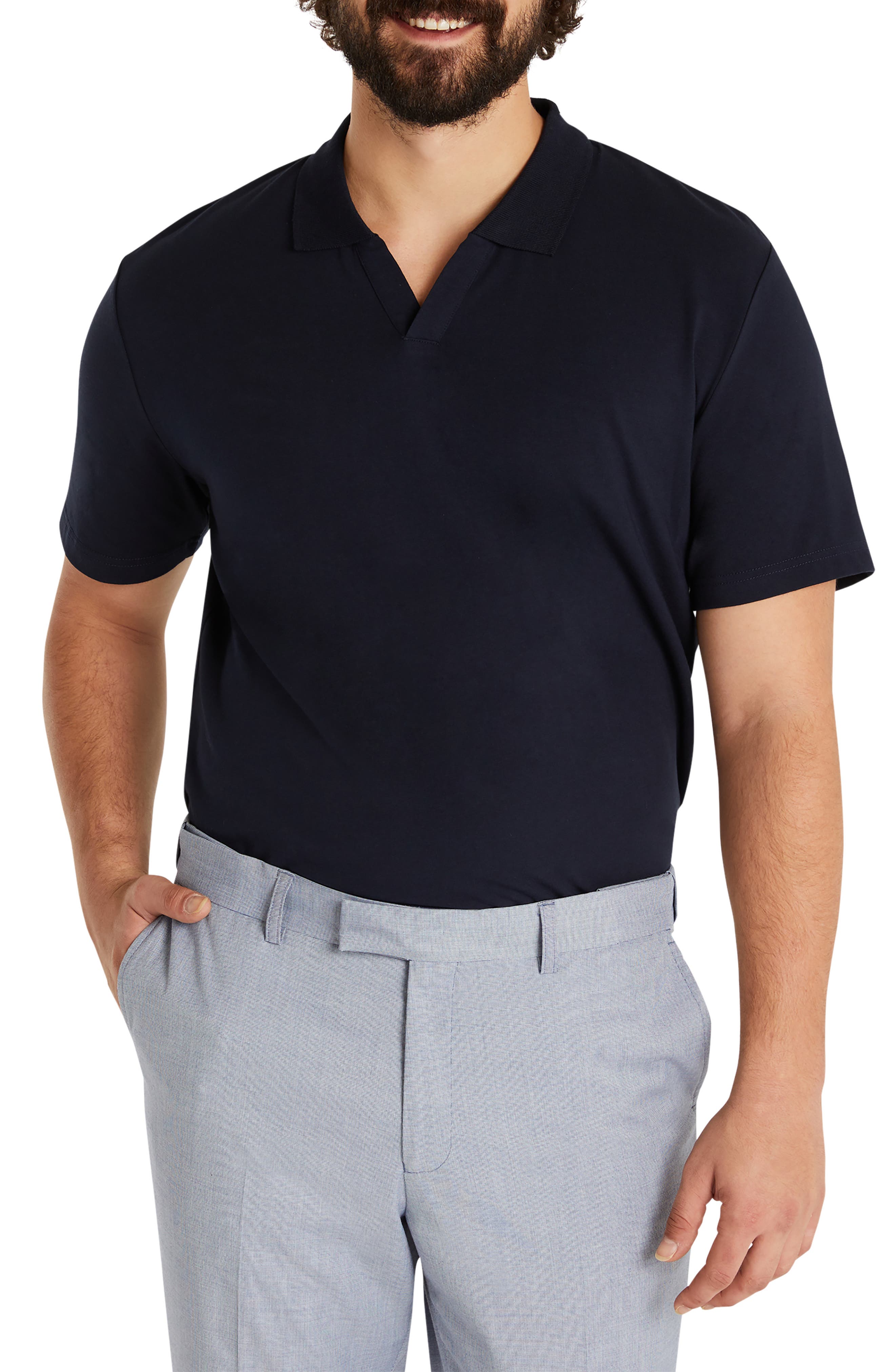 Johnny Bigg Quinn Johnny Collar Polo (Men) | Nordstromrack
