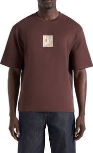 Manière De Voir Thibault Bird Detail Cotton T-Shirt