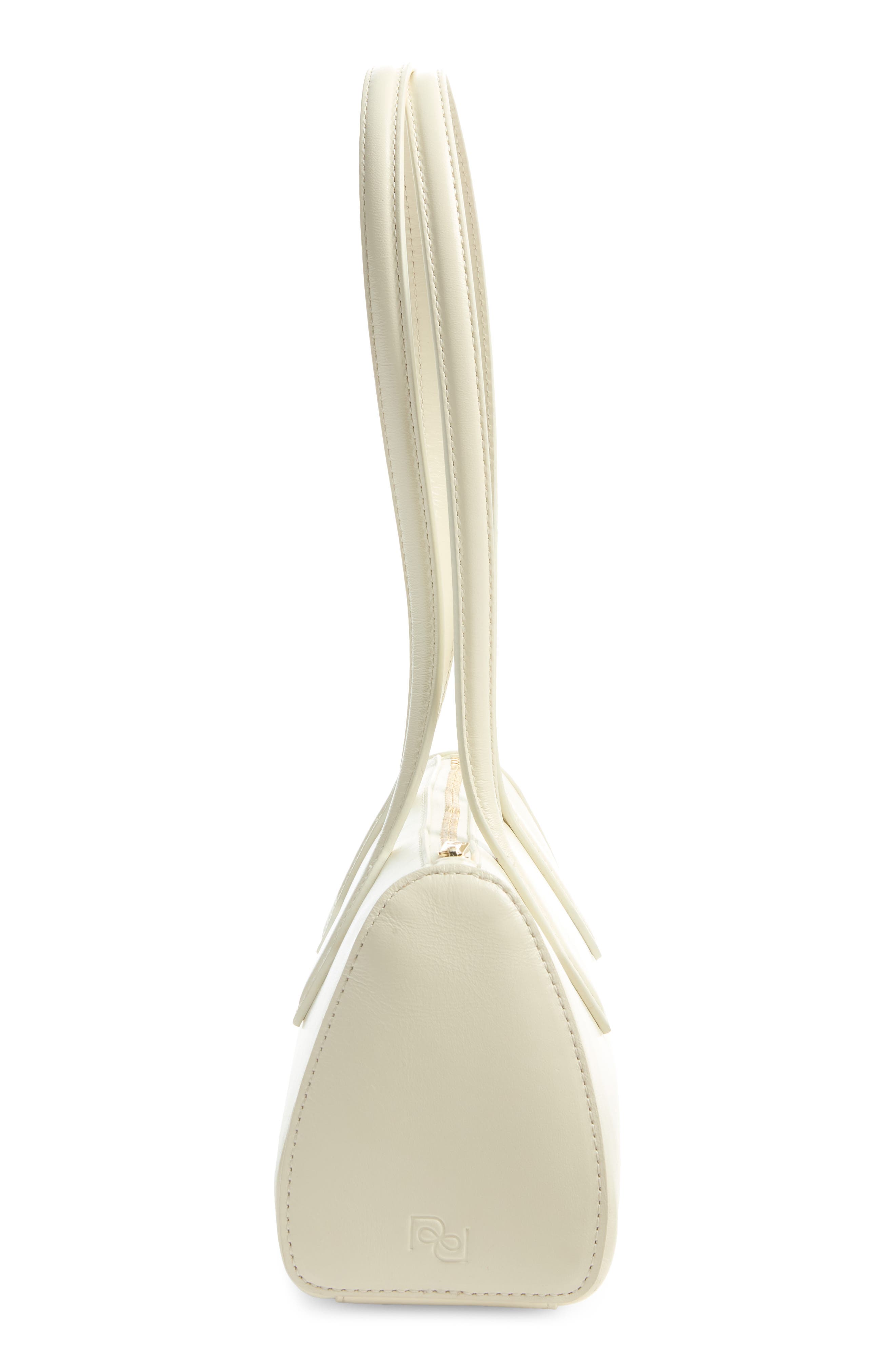 Sofia East West Leather Shoulder Bag, Alternate, color, MACADAMIA LEATHER
