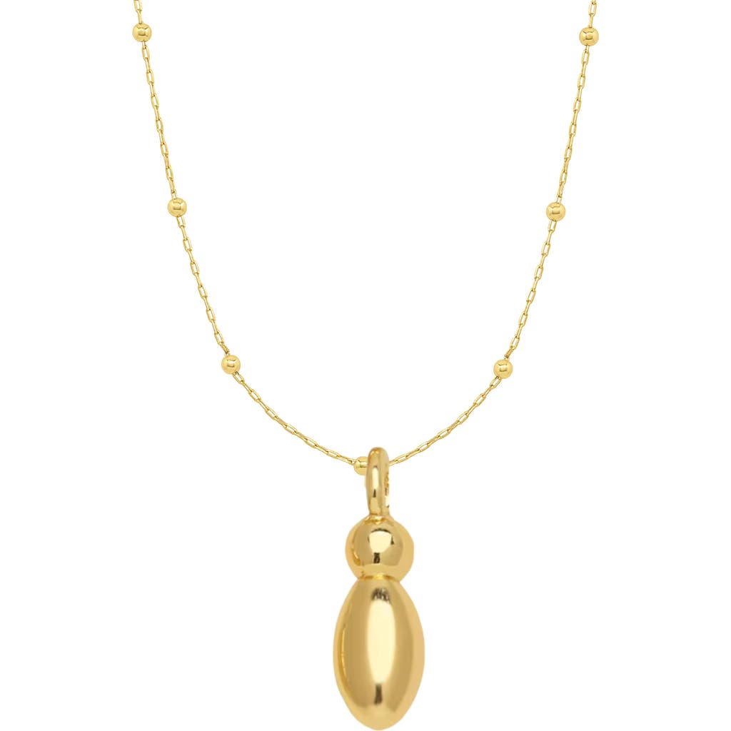 Emma Rae Bubble Initial Necklace in Letter I  product