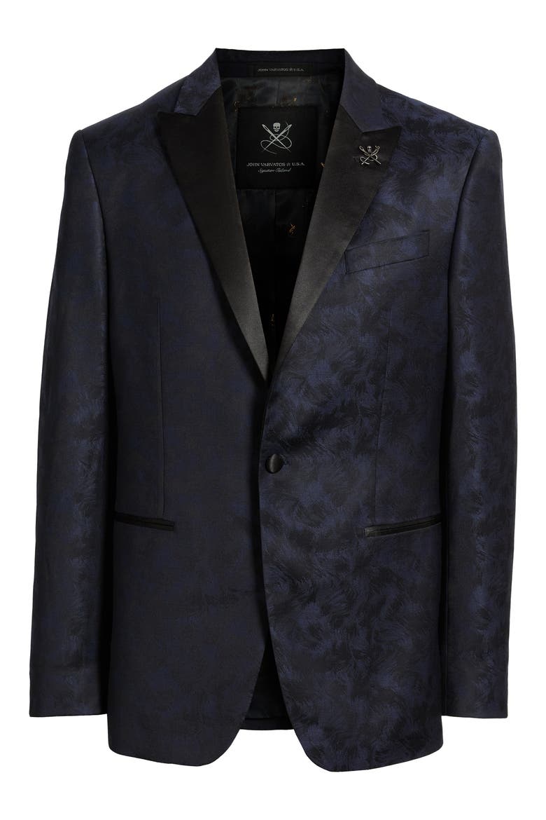 Brooklyn Wool Blend Sport Coat, Alternate, color, NAVY