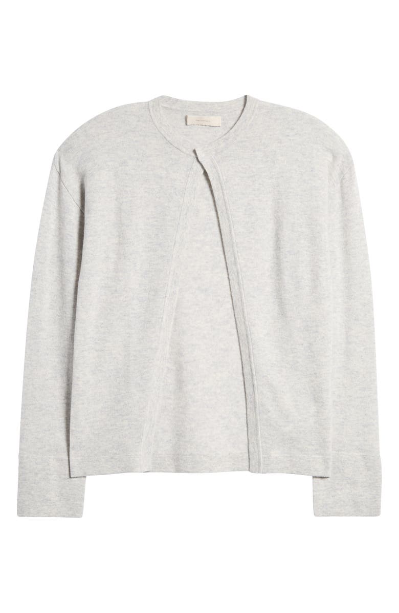 Faithfull the Brand Frederikke Wool & Cashmere Cardigan, Alternate, color, Grey Marle