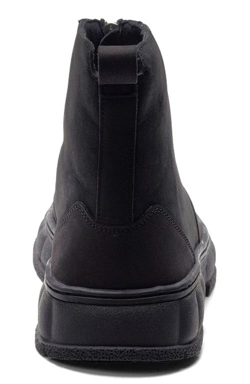 A. Veer Vanta Zipper Boot In Black