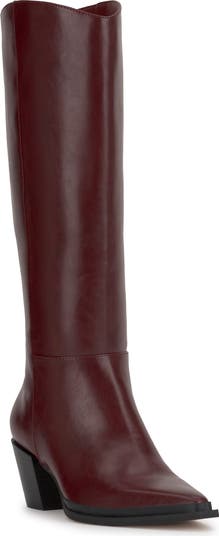 Jessica Simpson Hemmia Pointed Toe Knee High Boot (Women) Nordstrom