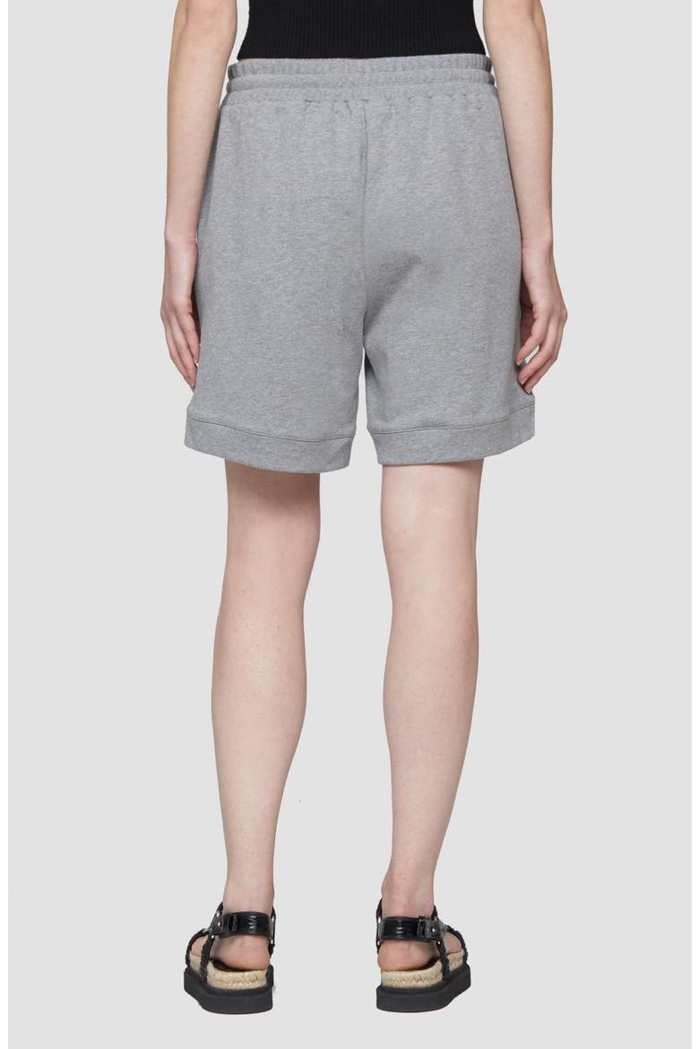 French Terry Pull On Shorts, Alternate, color, GREY MELANGE