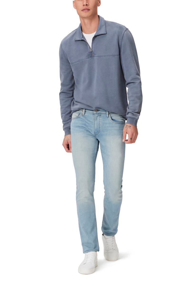 PAIGE Davion Quarter Zip Pullover, Alternate, color, Vintage Ink Pot