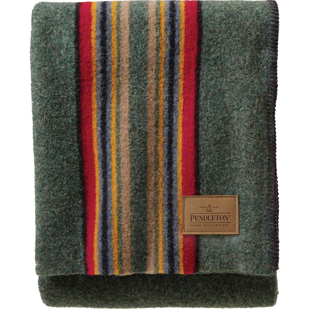 Pendleton Yakima Camp Throw In Green
