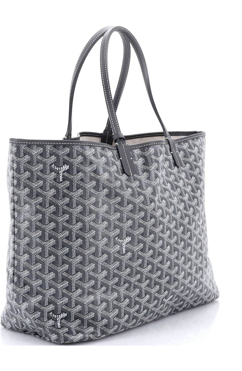 Pre-Owned Goyard Saint Louis Tote Coated Canvas PM, Alternate, color, Gray
