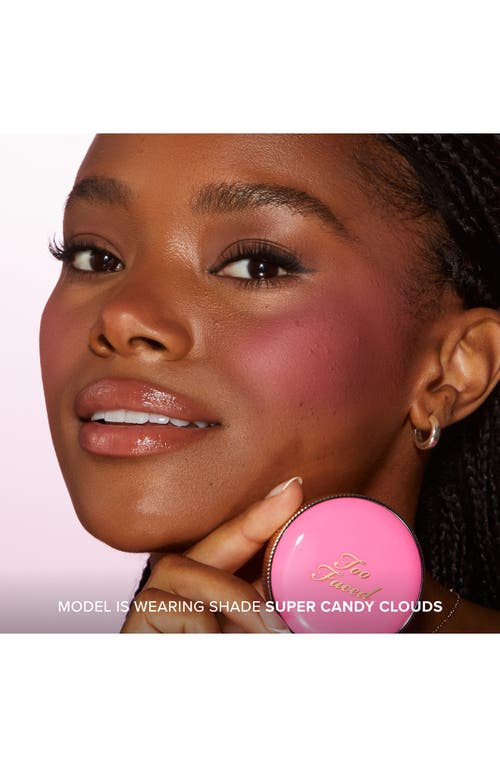 Too Faced Cloud Crush Blurring Powder Blush Super Candy Clouds 0.17 oz / 4.82 G In Super Candy Clouds
