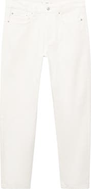MANGO Lore Tapered Straight Leg Jeans