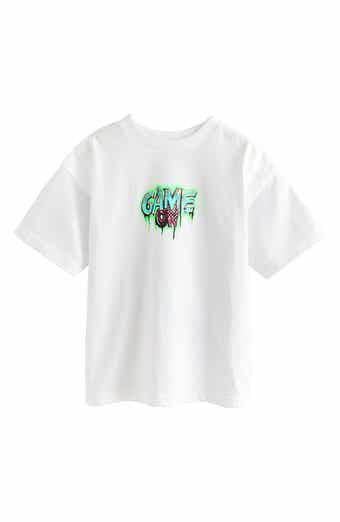 NEXT Kids' Game On Cotton Graphic T-Shirt