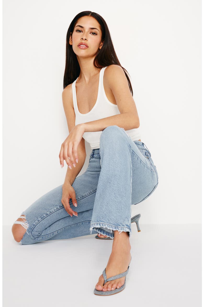 Good Legs Straight Leg Jeans, Alternate, color, INDIGO510
