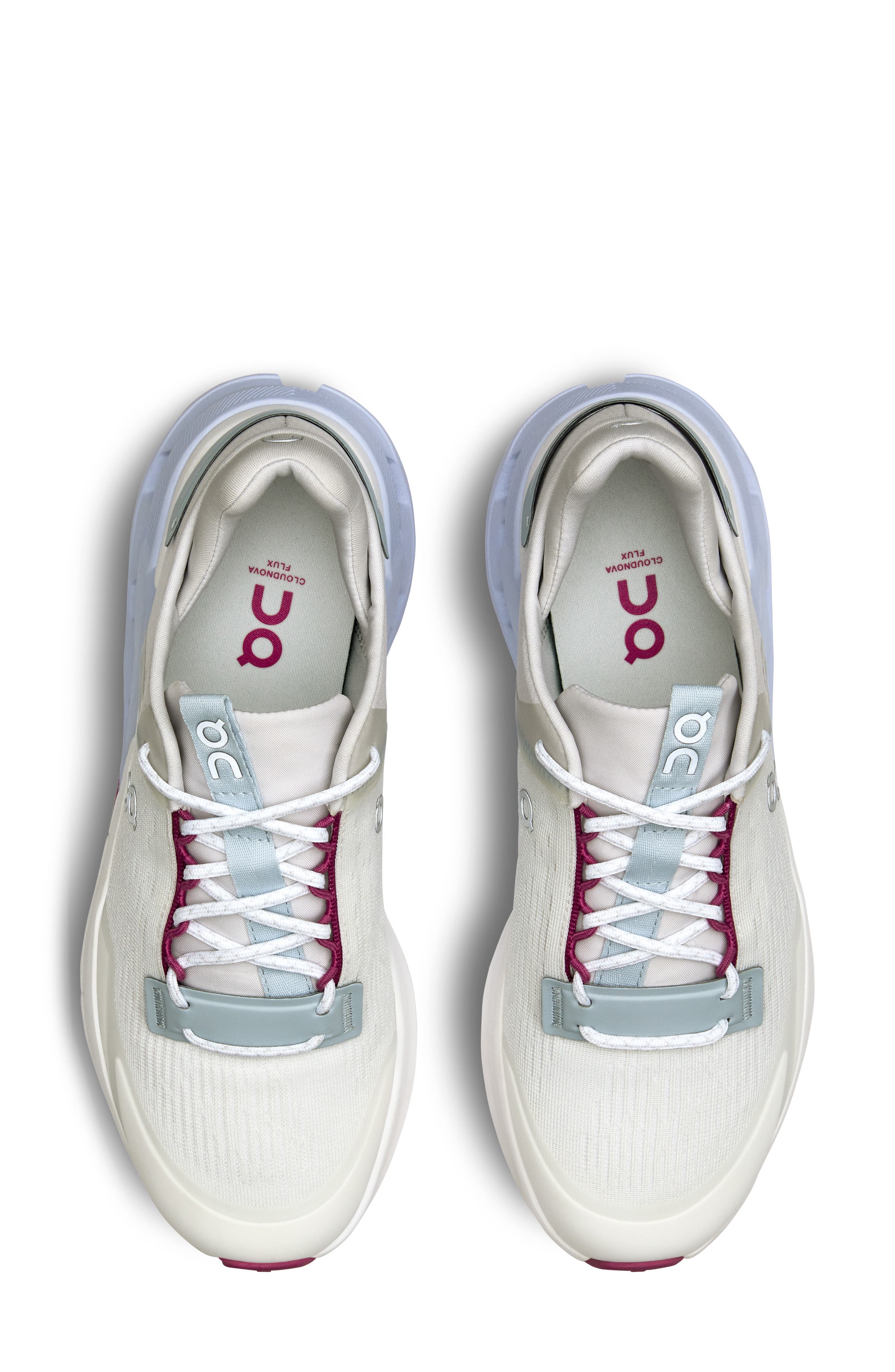 Cloudnova Flux Sneaker, Alternate, color, UNDYED-WH/HEATHER
